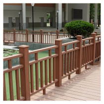 防腐木围栏